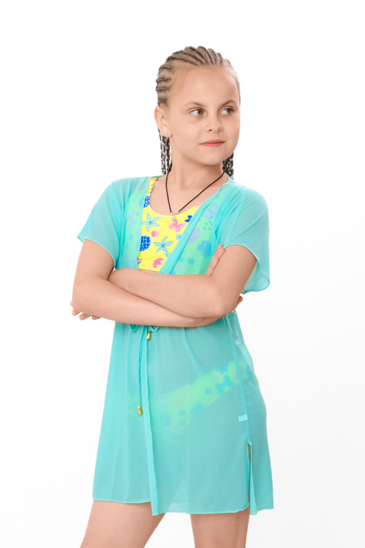 Туніка пляжна для дівчинки